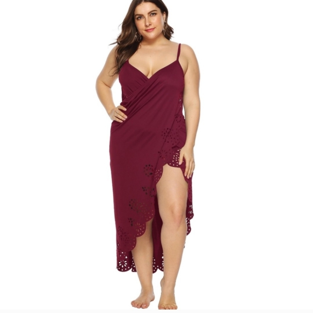 Maxi hollow out dress
